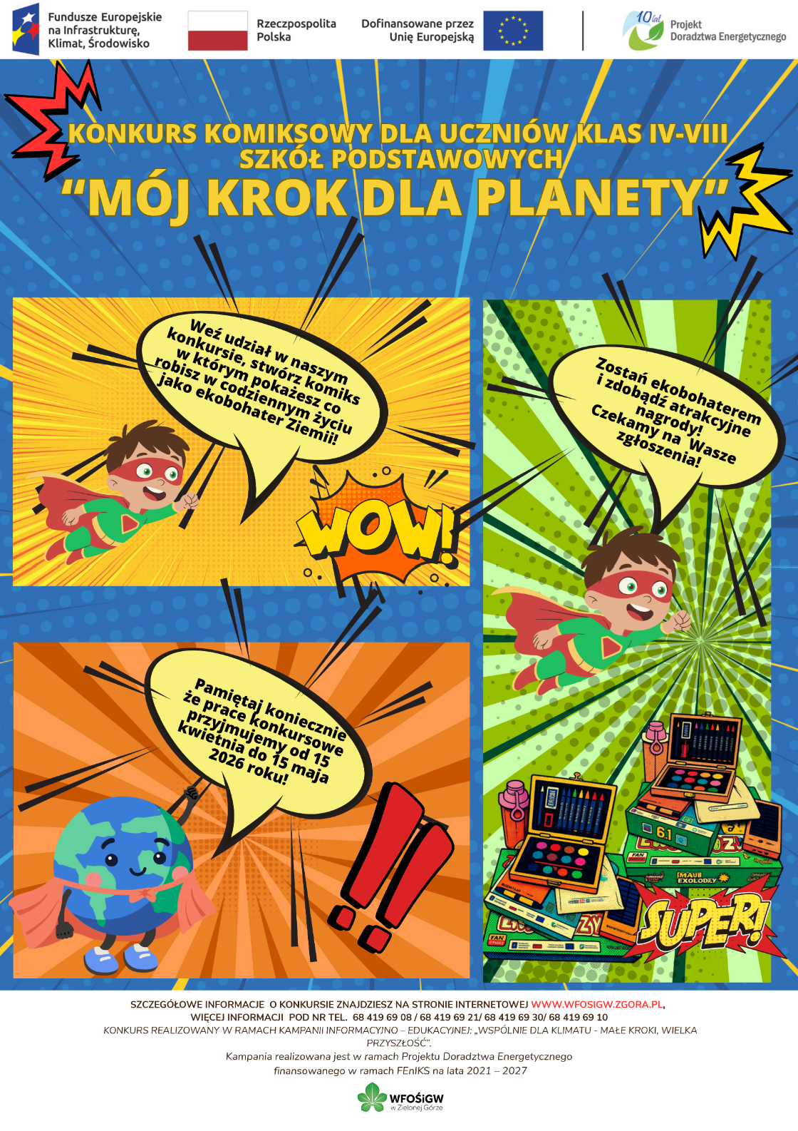 Plakat - Konkurs Małe Kroki Wielka Przyszłość